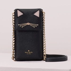 NWT Kate Spade Cat Phone Crossbody